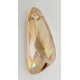Swarovski pendant art.6690/27 mm, Crystal Golden Shadow/1 pc.