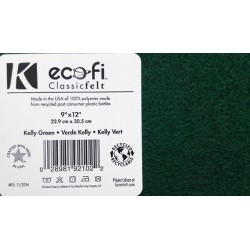 Veltinis iš PES pluošto 23x30cm, 1 mm storio/Kelly Green