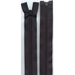Nylon open-end Zipper OE-S60R with reversi slider 75 cm/black/1 pc.