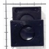 21103 Plastc stopper for thick cord art. 270/black/1 pc.