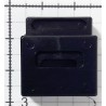 21104 Plastic stopper for flat cord art. 271/black/1 pc.