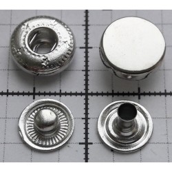 Spaudės ALFA "MONETA" 12.5/12.5 sidabro sp., be nikelio/20vnt.