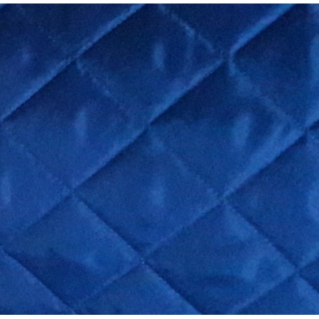 Quilted lining 5x5cm blue/100g/1m