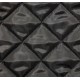 Quilted lining 5x5cm black/100g/1m