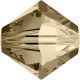 Swarovski karoliukai art.5328/2.5 mm, spalva - crystal golden shadow/20vnt.