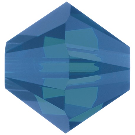 Veriami Swarovski kristalai art.5301/4mm Caribean Blue Opal/20vnt.