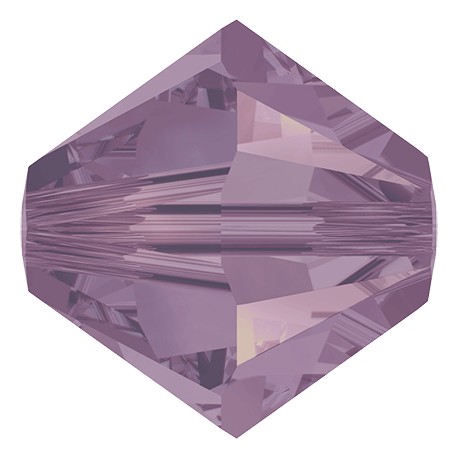 Veriami Swarovski kristalai (karoliukai) art.5328/4 mm, Cyclamen Opal/20vnt.