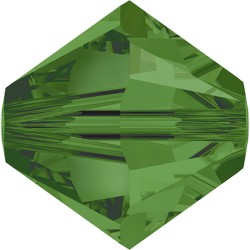 Veriami Swarovski kristalai (karoliukai) art.5328/4 mm, Fern Green/20vnt.