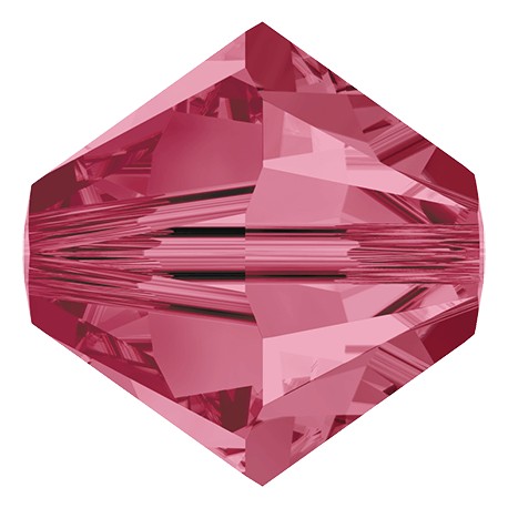 Veriami Swarovski kristalai (karoliukai) art.5301/4 mm, Indian Pink/20vnt.