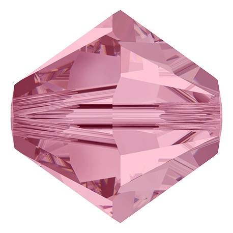 Veriami Swarovski kristalai (karoliukai) art.5301/4 mm, Light Rose/20vnt.