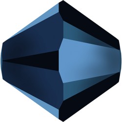 Veriami Swarovski kristalai (karoliukai) art.5301/4 mm, Metalic Blue 2x/20vnt.
