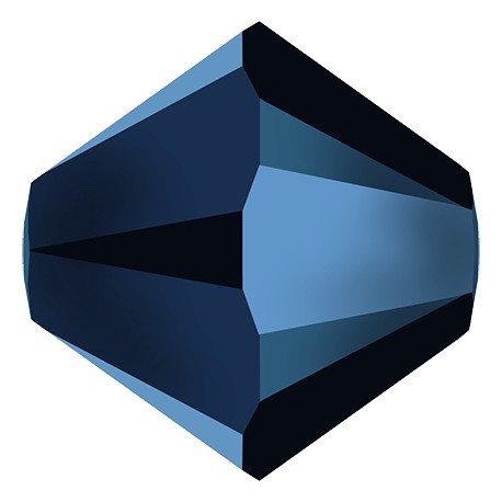 Veriami Swarovski kristalai (karoliukai) art.5301/4 mm, Metalic Blue 2x/20vnt.
