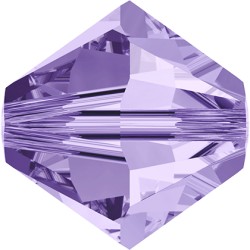 Veriami Swarovski kristalai (karoliukai) art.5328/4 mm, Tanzanite/20vnt.