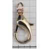 Metal Snap Hook art.3233653/42/06mm gold/1 pc.