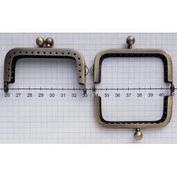 Metal Wallet Frame 7x5 cm/brass