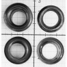 Eyelets 12mm stainless without welt art.12P/graphite/20 pcs.