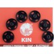 Snap Fasteners for sewing No.2 10mm black/6 pcs.