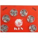Snap Fasteners for sewing No.3 11mm nickel/6 pcs.