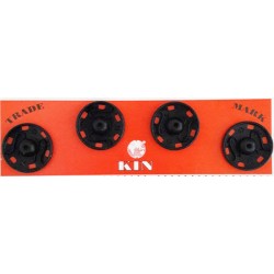 Sew Snap Fasteners No.8/20.9 mm black/4 pcs.