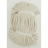 22440 Cotton braided cord 5 mm color 1602-ecru/1m