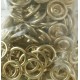 19460 Open Ring Snap Fasteners 10.5mm/gold/60pcs.