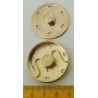 Sew Snap Fasteners 35 mm gold/1 pc.