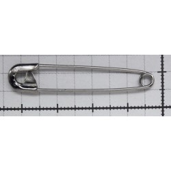 13562 Safety Pins No.2/40mm/1 pc., nickel