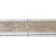 Decorative edging braid LPE-518, color PE-3 - sand/1m