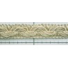 Decorative edging braid LPE-518, color PE-5 - sahara honey/1m