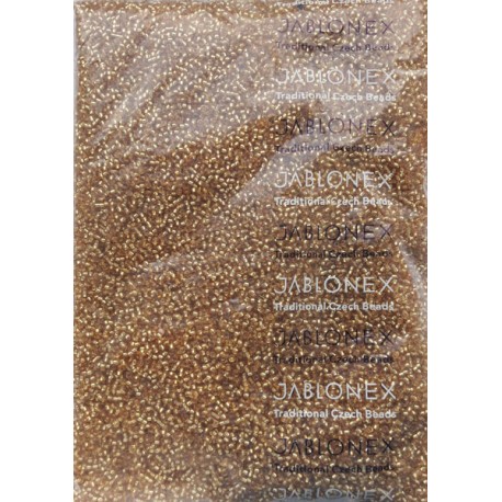 "Preciosa" Seed Beads, size 10/0, gold/50 g