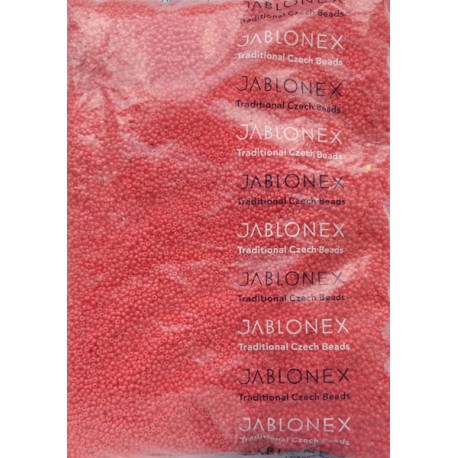 "Preciosa" Seed Beads, size 11/0 light red/50 g