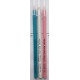 Water soluble pencil set 3 pcs. art. No.5003 White, Blue, Pink