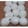 Soft Fluffy Pompons 40 mm White/1 pc.