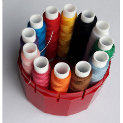 Sewing Thread Set in Plastic Box 12x70 m