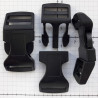 Plastic Arched Single Adjustable Buckle 25 mm/1 pc.