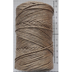 Flax Yarn 2.5 x 3 Ply, natural color/100 g/120 m