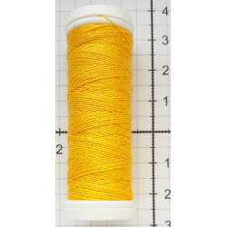 Flax Yarn LENO 40, 100 % linen, yellow color, 70 m