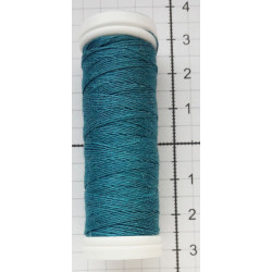 21816 Flax Yarn LENO 40, 100 % linen, turquoise colour, 70 m