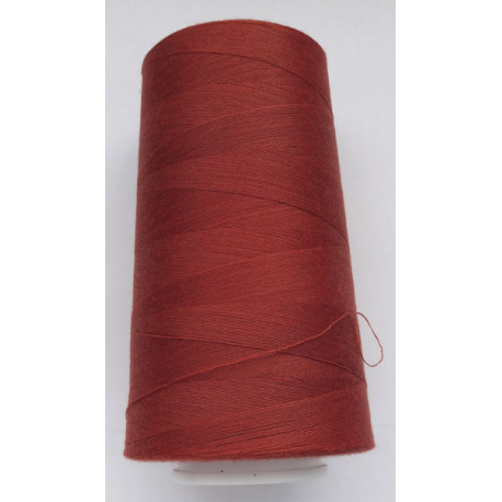 Spun Polyester Sewing Thread 50 S/2 (140) color 395 - orange brick/1 pc.