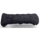 21963 Knitted elastic 7 mm black/100 m