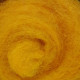 Carded Wool for Felting, colour 2001-amber/25 g