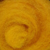 Carded Wool for Felting, colour 2001-amber/25 g