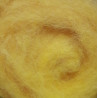 Carded Wool for Felting, colour 2009-sunflower/25 g