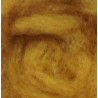 Carded Wool for Felting, colour 2010-dark amber/25 g