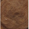 15224/2012 Carded Wool for Felting colour 2012-brown 25 g