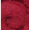 15224/3014 Carded Wool for Felting colour 3014-dark red  25 g