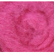 Carded Wool for Felting, colour 4010-cyclamen/25 g