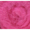 15224/4010 Carded Wool for Felting colour 4010-cyclamen  25 g