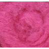 Carded Wool for Felting, colour 4010-cyclamen/25 g