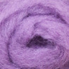 Carded Wool for Felting, colour 4011-lilac/25 g